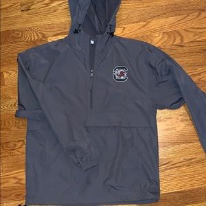 South Carolina 1/4 zip windbreaker